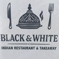 Image: Black and White Restaurant Benimar Logo